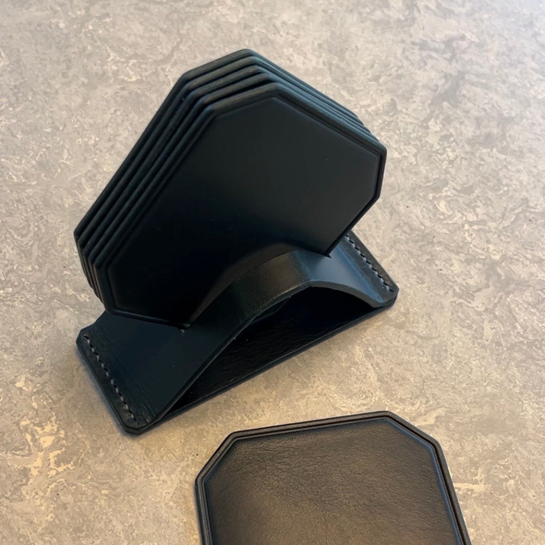 Coaster sæt med stander